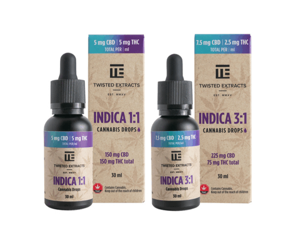 Twisted Extracts - Indica Oil Drops