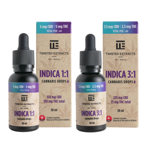 Twisted Extracts - Indica Oil Drops