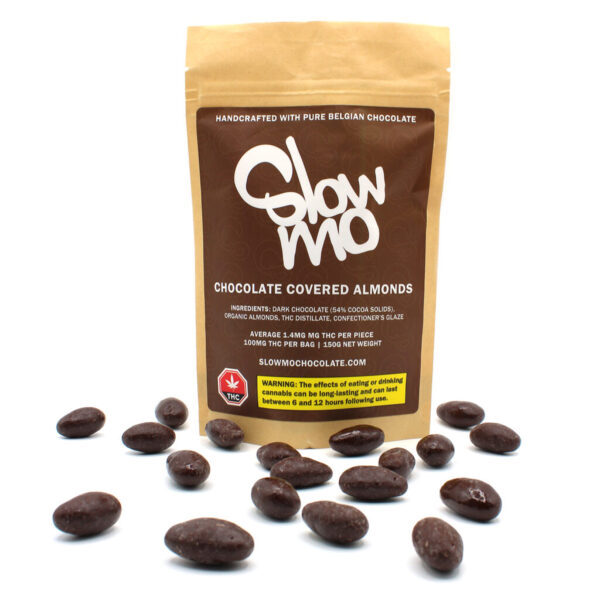 Slow Mo - Chocolate Covered Almonds - 100mg THC