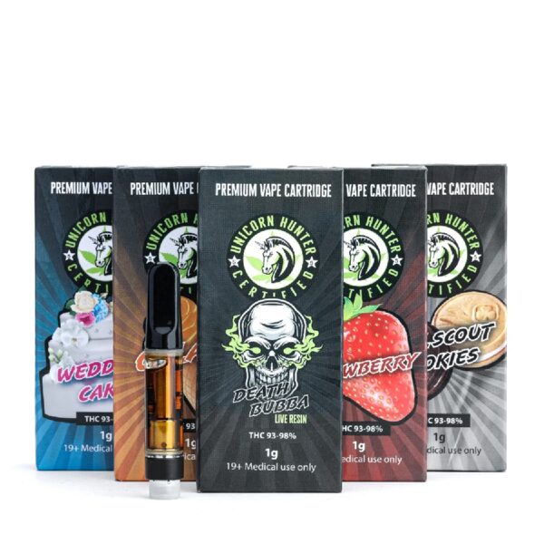 Unicorn Hunter: Vape Cartridges (1g)