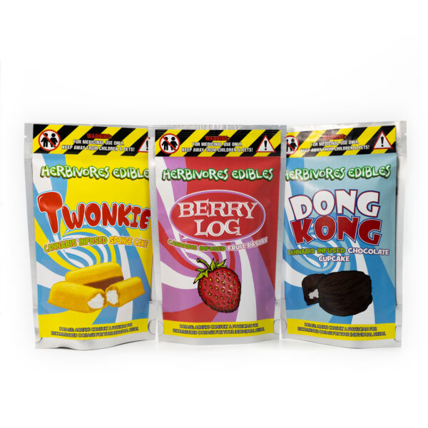 Herbivores Edibles: Pastries (150mg)