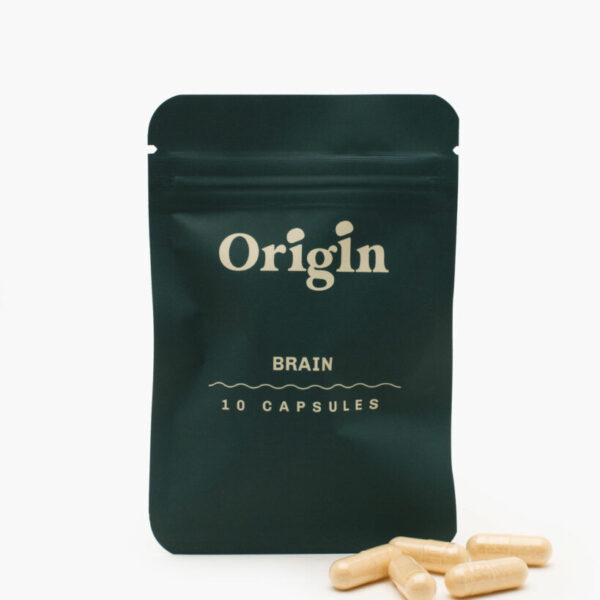 Origin Mushrooms: Brain Capsules (50mg-200mg)