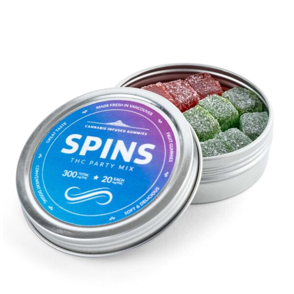 Spins: Party Mix THC Gummies