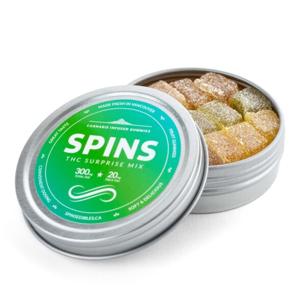 Spins: Surprise THC Gummies