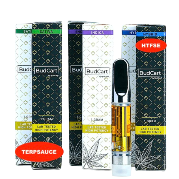 Budcraft Vape Cartridge Bundle (5 pack)