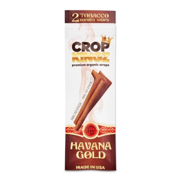 Crop Kingz: Cones - Hemp Wraps - Havana Gold