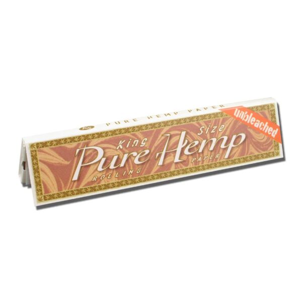 PURE HEMP: Unbleached King Size Rolling Paper