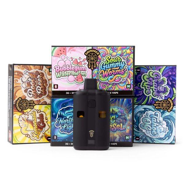 Shimmer: Dual Chamber Vape Pen (3g+3g)