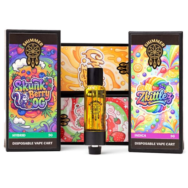 Shimmer: Disposable Vape Cartridge (3ml)
